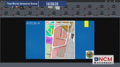 Town Meeting Information Session 10/29/20