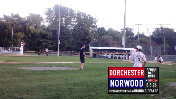 Thumbnail image for 2026 Senior Babe Ruth Baseball vs Dorchester 8.5.26