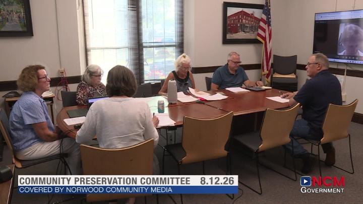 Thumbnail image for Community Preservation Committee 8.12.26