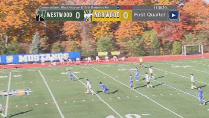 NHS Boys JV Soccer vs Westwood 11/8/20