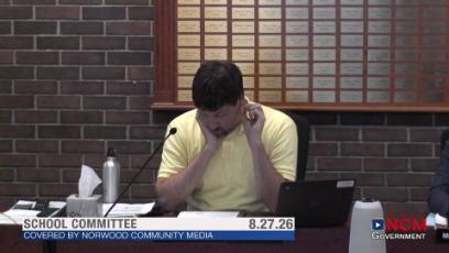 School Committee 8.27.26