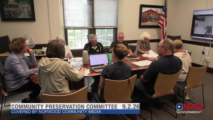 Thumbnail image for Community Preservation Committee 9.2.26