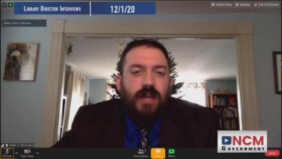 Library Board of Trustees Interviews: Peter Struzziero 12.1.20