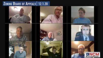 Zoning Board of Appeals 12/1/20