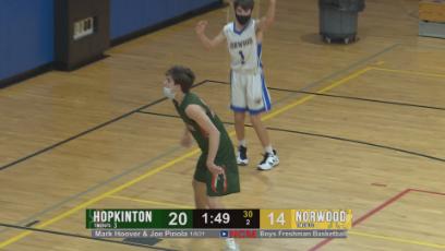 NHS Boys JV Basketball vs Hopkinton 1/8/21
