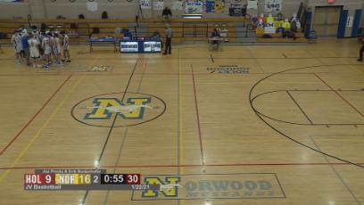 NHS JV Basketball vs Holliston Rebroadcast 1/22/21