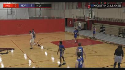 NHS Boys Varsity Basketball vs. Holliston: 1.20.21