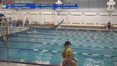 Swim and Dive vs Medfield 1/25/21