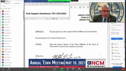 Town Meeting 5/10/21