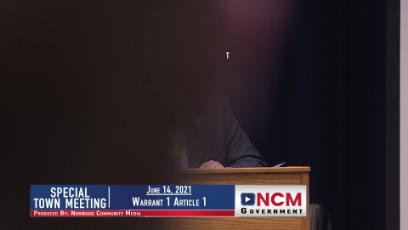Town Meeting 6/14/21