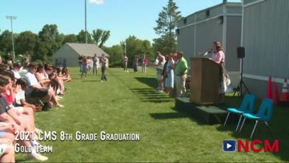 2021 CMS 8th Grade Promotion Ceremony - Gold Team