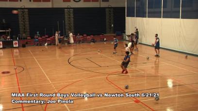Volleyball vs Newton South MIAA First Round 6/21/21