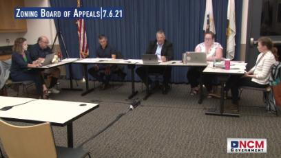 Zoning Board of Appeals 7/6/21 Rebroadcast