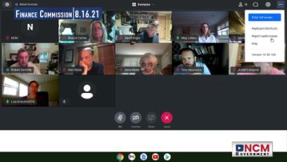 Finance Commission 8.16.21