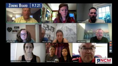 Zoning Board of Appeals 9.7.21