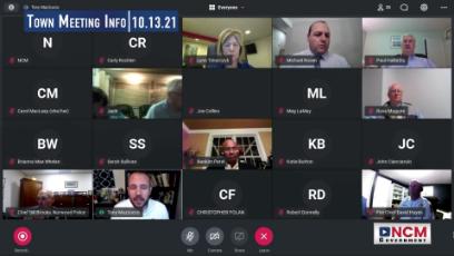 Town Meeting Info Session 10.13.21