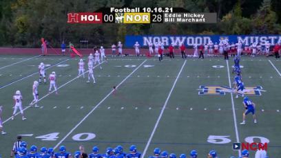 NHS Varsity Football vs Holliston