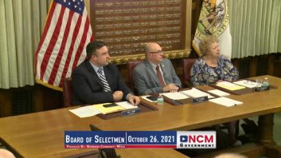 Board of Selectmen 10.26.21