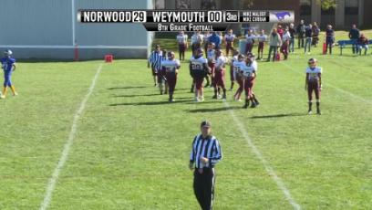8th Grade Football vs. Weymouth