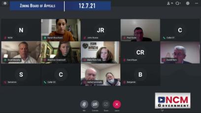 Zoning Board of Appeals 12.7.21