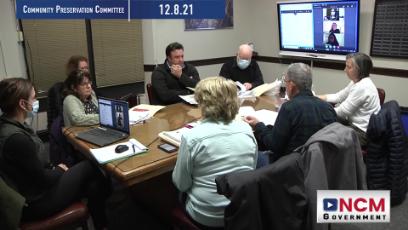 Community Preservation Committee 12.8.21