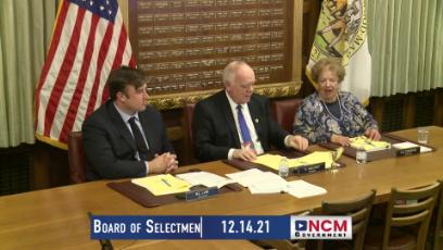 Board of Selectmen 12.14.21