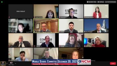 Middle School Building Committee 12.20.21