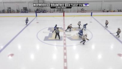 2021-22 JV Girls Hockey vs. Braintree