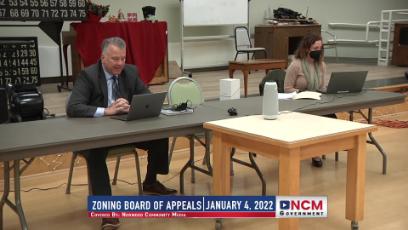 Zoning Board of Appeals 1.4.22 Rebroadcast