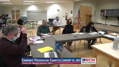 Community Preservation Committee 1.26.22