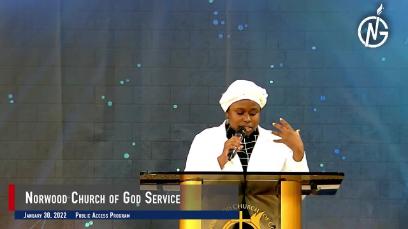 Norwood Church of God Service: 1.30.22