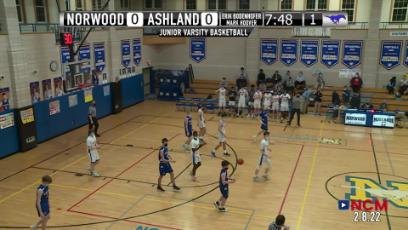 Boys JV Basketball vs Ashland 2.8.22