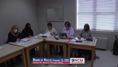 Board of Health Rebroadcast 2.15.22