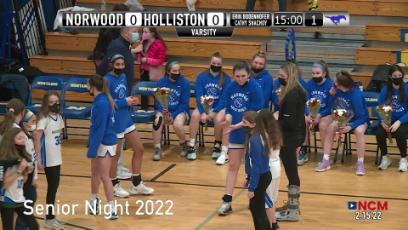 Girls Varsity Basketball vs Holliston 02.15.22