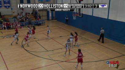 JV Girls Basketball vs Holliston 02.15.22