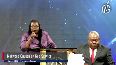 Norwood Church of God Service: 3.6.22