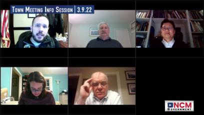 Town Meeting Information Session 3.9.22