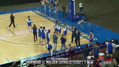 STATE CHAMPIONSHIP: Boys Basketball vs. Malden Catholic: 3.19.22