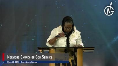 Norwood Church of God Service: 3.20.22