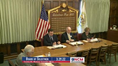 Board of Selectmen 3/29/22