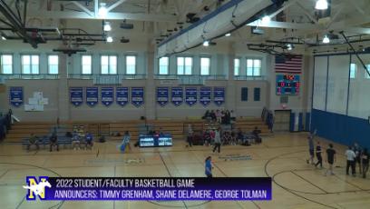 2022 NHS Student Faculty Basketball Game
