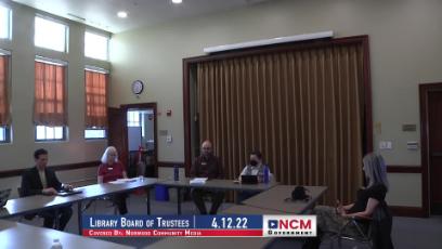 Library Board of Trustees 4.12.22