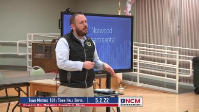 Town Meeting 101: Town Departments/Shared Costs 5.2.22