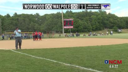 Varsity Softball vs. Walpole Tournament 6.6.22