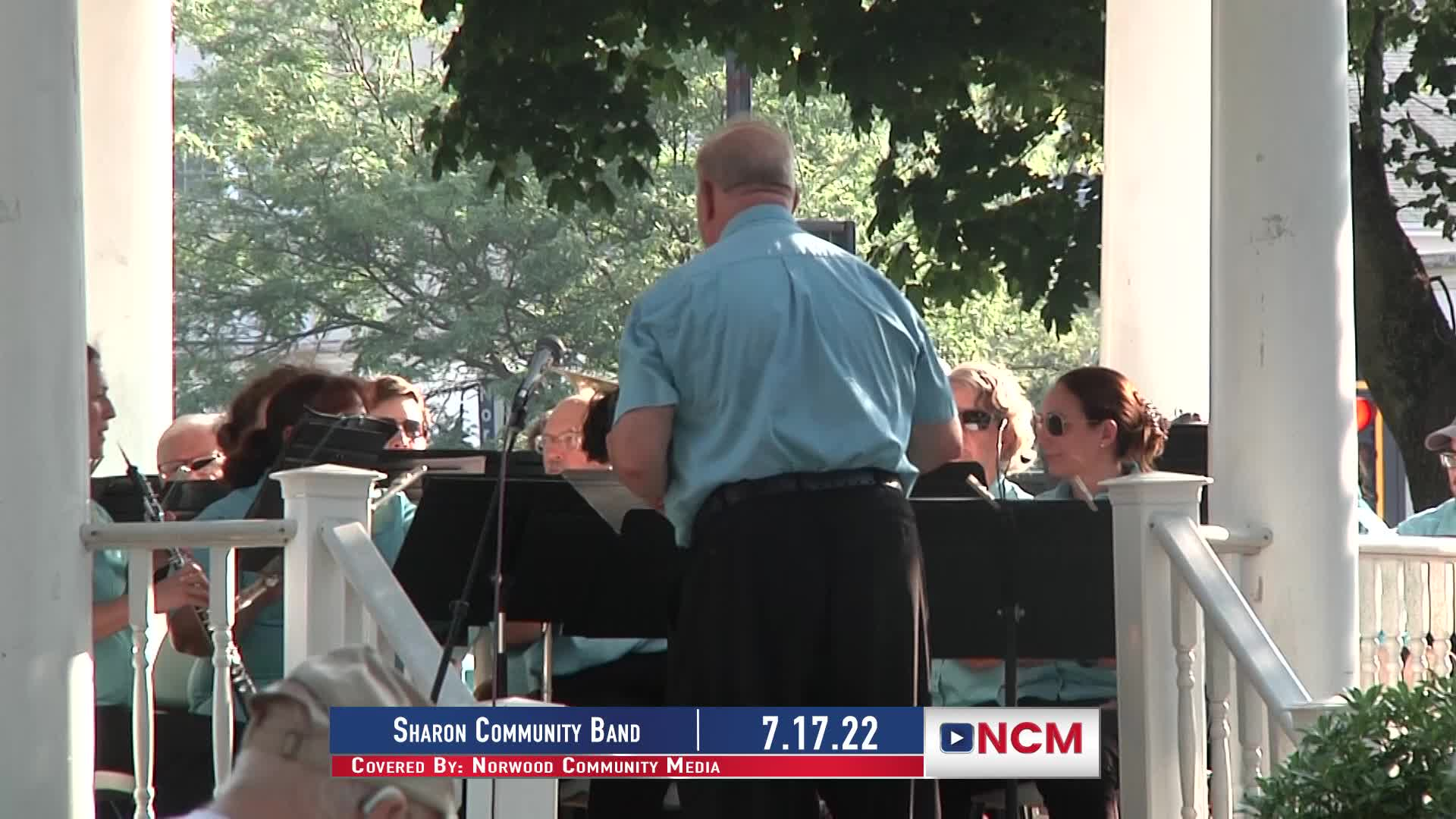 Concerts on the Common: Sharon Community Band 7.17.22