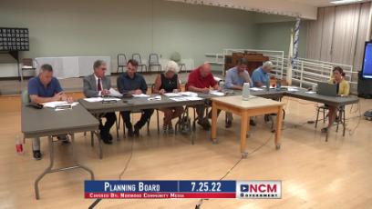 Planning Board 7.25.22