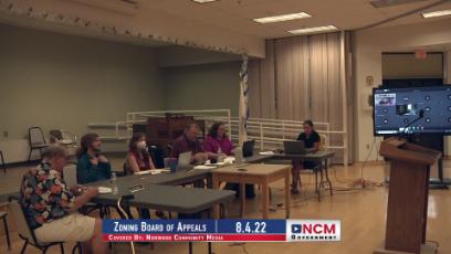Zoning Board of Appeals 8.2.22