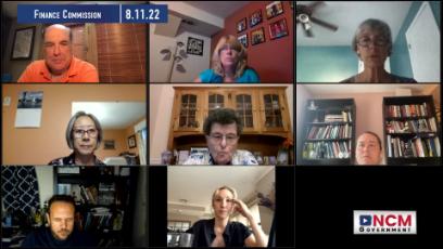 Finance Commission Meeting 8.11.22