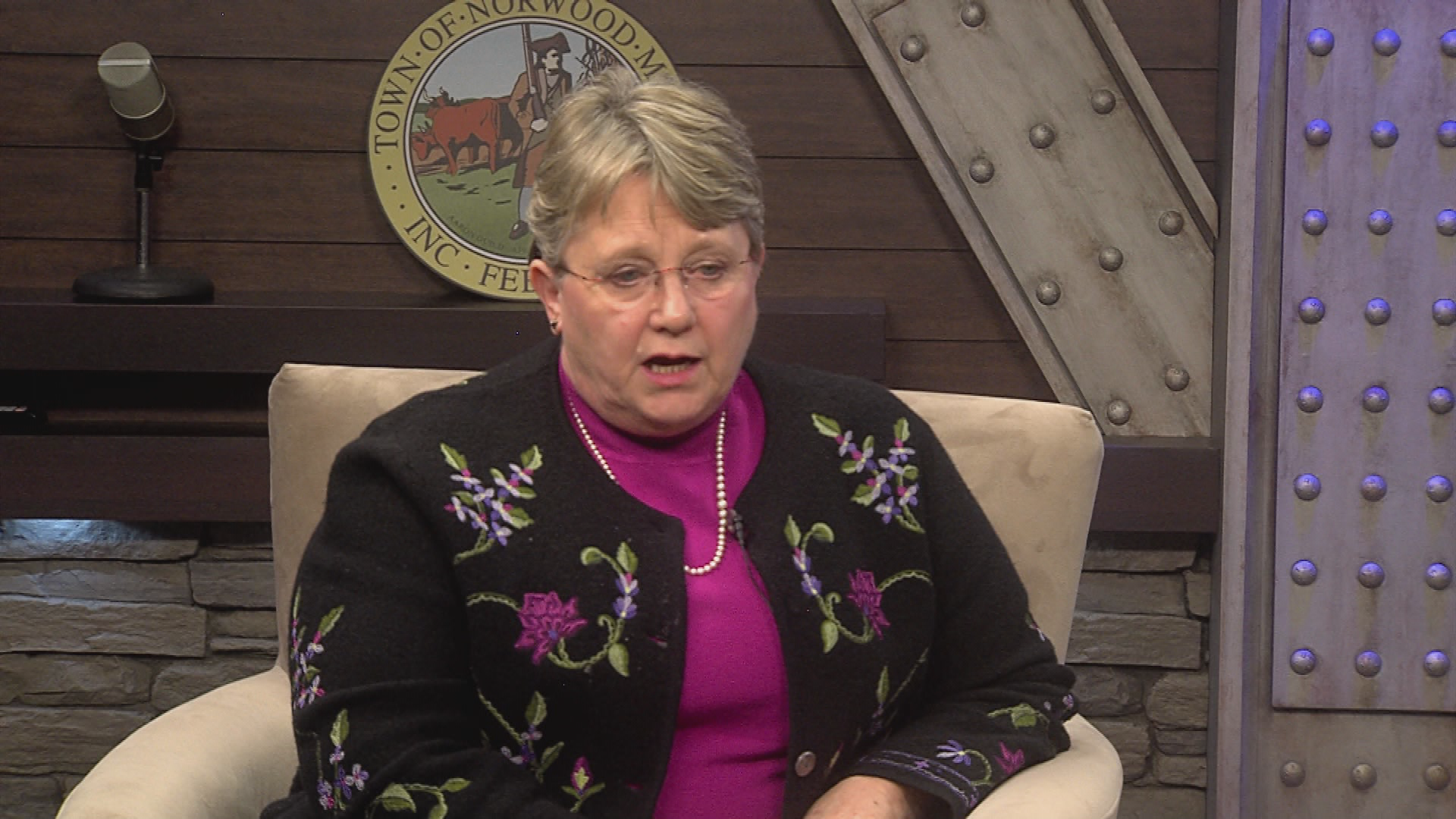 Inside Norwood with Tom Cummings 1/11/17: Charlotte Canelli