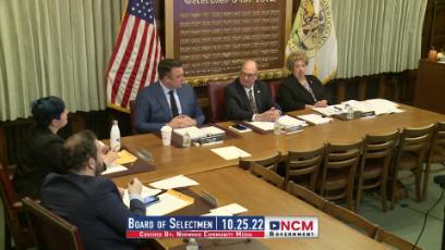 Board of Selectmen 10.25.22